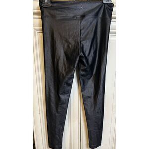 Koral Women's Black Lustrous Infinity High Rise 7/8 Leggings Size Medium